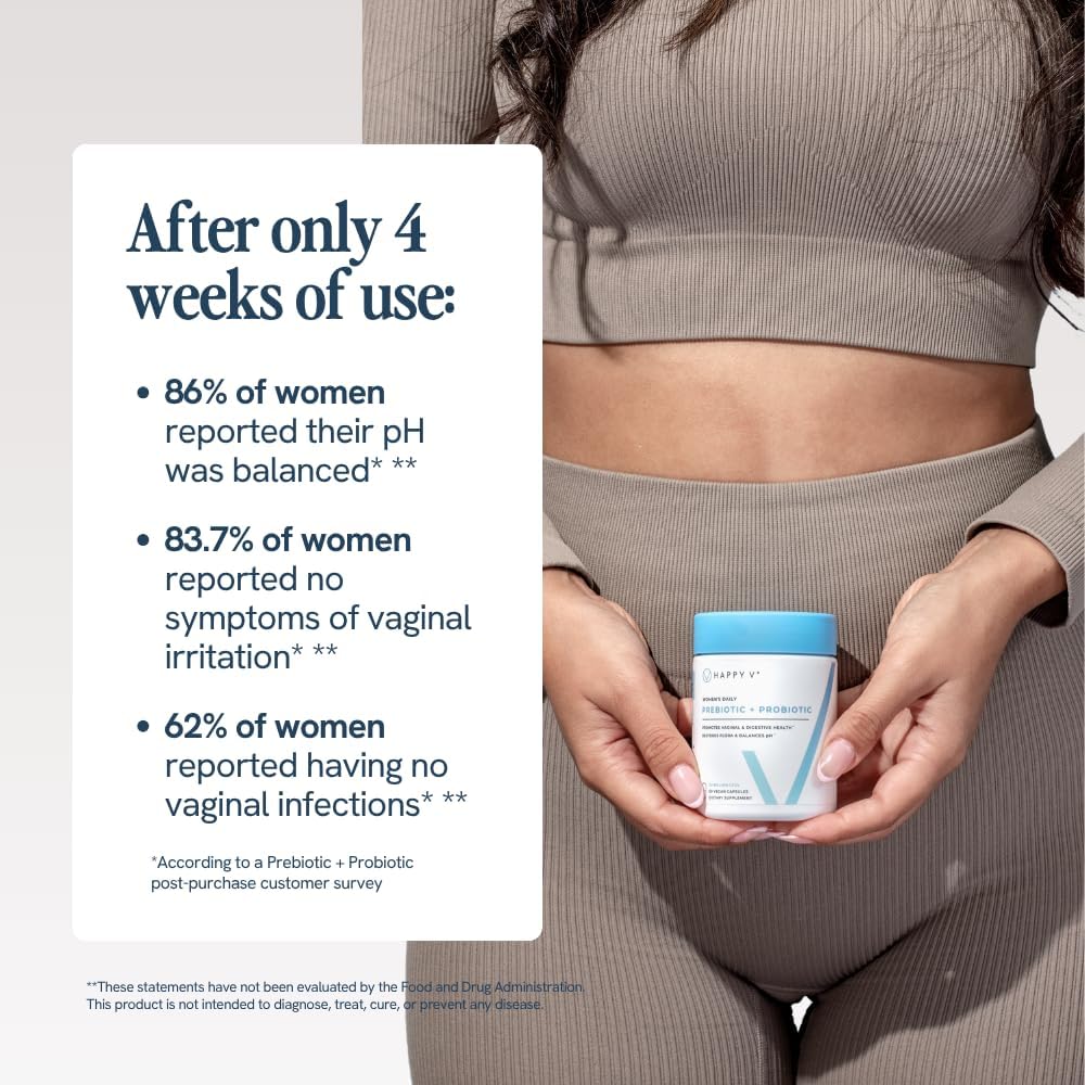 Happy V Prebiotic + Probiotic