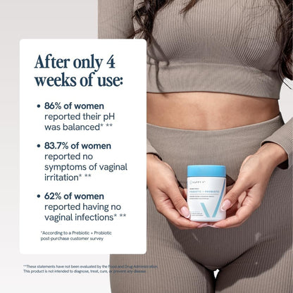 Happy V Prebiotic + Probiotic