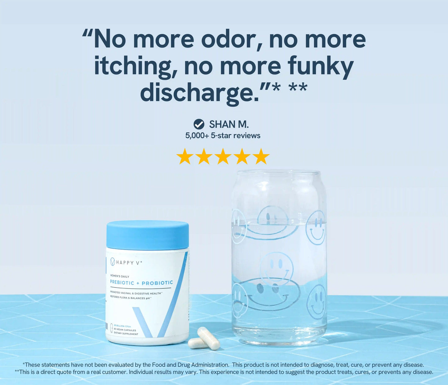 Happy V Prebiotic + Probiotic